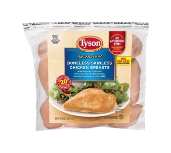 Individually Frozen Boneless Skinless Chicken Breasts
