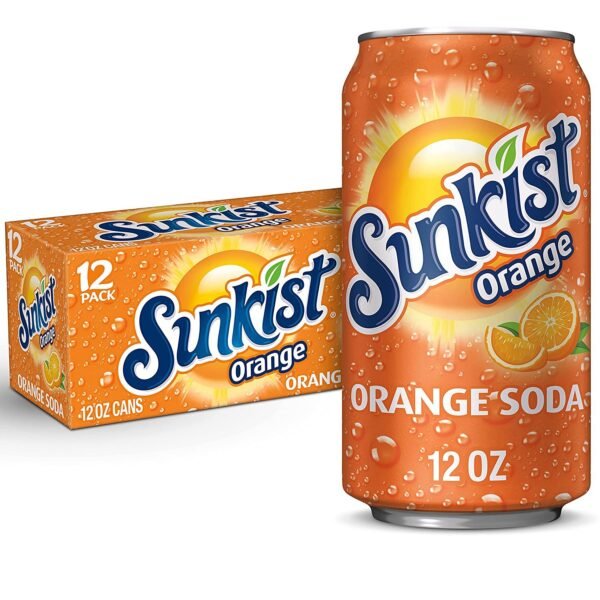 Sunkist Orange Soda (12 fl. oz. cans, 36 pk.)