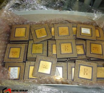 Ceramic CPU scrap (Gold Plated)