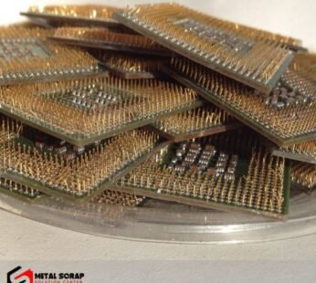 Ceramic CPU scrap (Gold Plated)