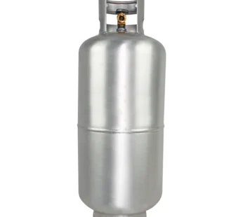 Flame King Lightweight Aluminum 40lb Propane Tank Cylinder Premium OPD Valve