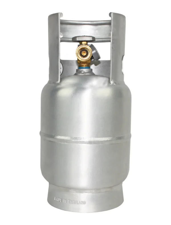 Flame King Lightweight 5lb Aluminum Propane Tank LP Cylinder with OPD & Gauge - Image 8