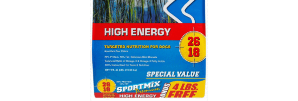 Sportmix Adult High Energy Mini Chunk Recipe Dry Dog Food, 44 lb. Bag
