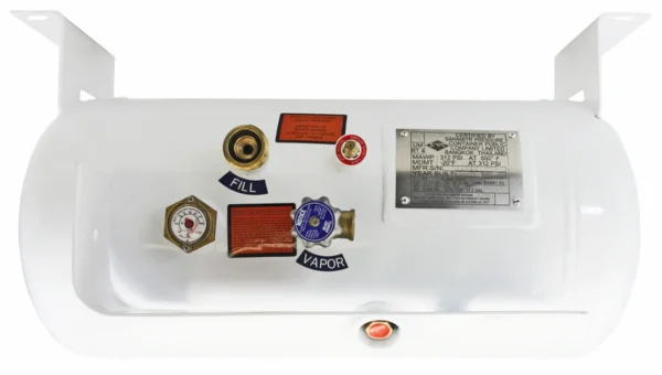 Flame King 12.2 Gal ASME RV Trailer Propane Cylinder Tank - Image 2