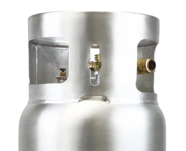 Flame King 33.5lb Aluminum Forklift Propane Tank Cylinder with Gauge - Image 4