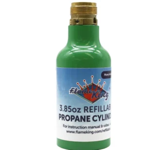 Flame King Eco Friendly 1/4 lb Refillable Mini Propane Tank Cylinder